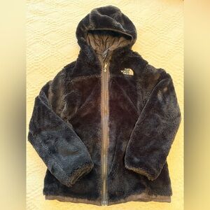 The North Face Black Reversible short Parka